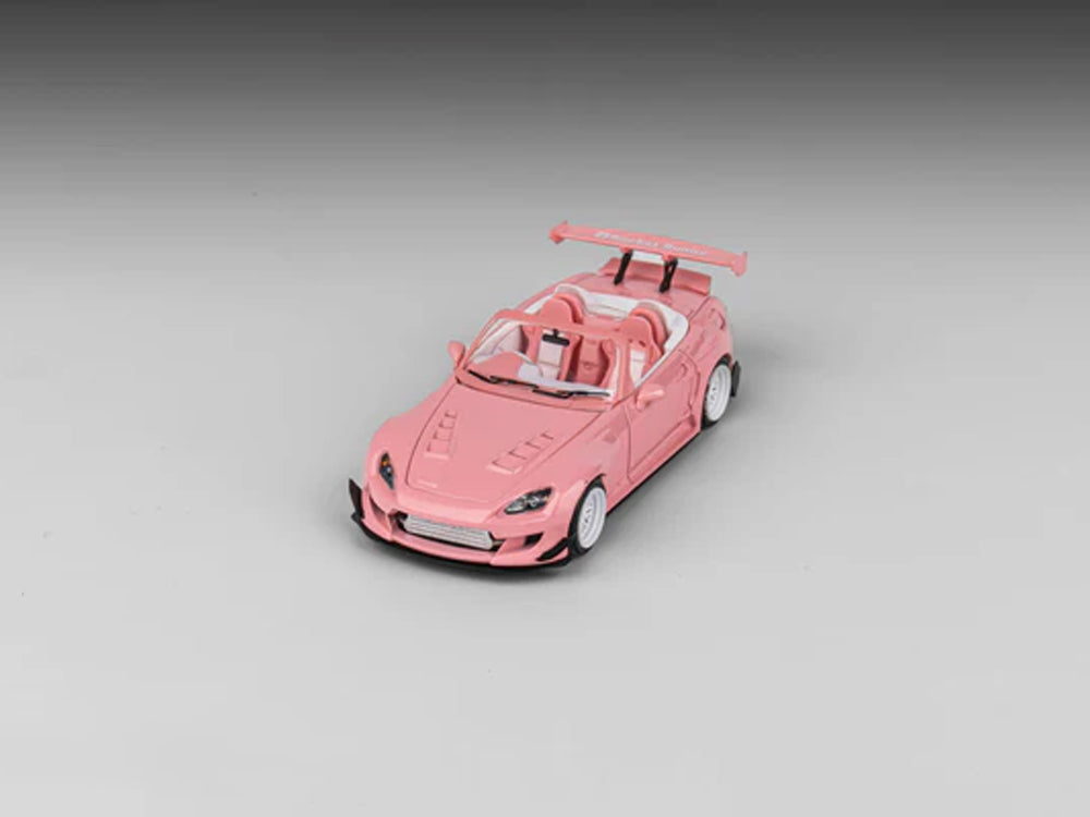 Micro Turbo 1/64 Honda S2000 Rocket Bunny Kit Metallic Pink 2025 Valentine's Day Edition