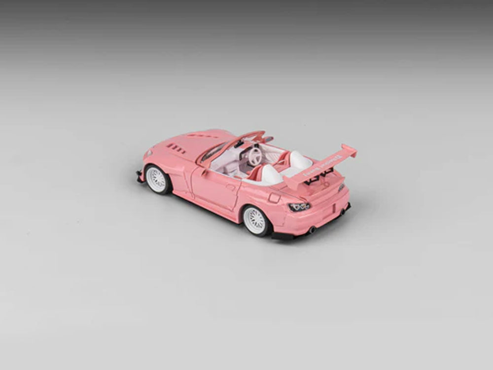 Micro Turbo 1/64 Honda S2000 Rocket Bunny Kit Metallic Pink 2025 Valentine's Day Edition