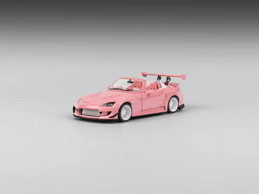 Micro Turbo 1/64 Honda S2000 Rocket Bunny Kit Metallic Pink 2025 Valentine's Day Edition