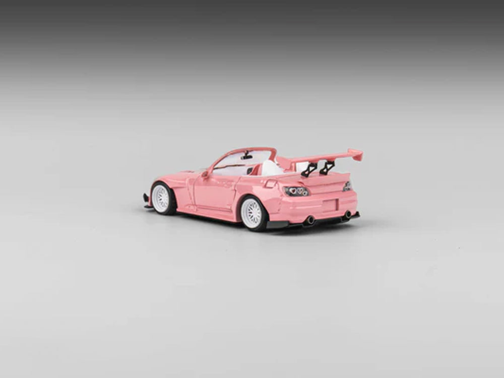 Micro Turbo 1/64 Honda S2000 Rocket Bunny Kit Metallic Pink 2025 Valentine's Day Edition