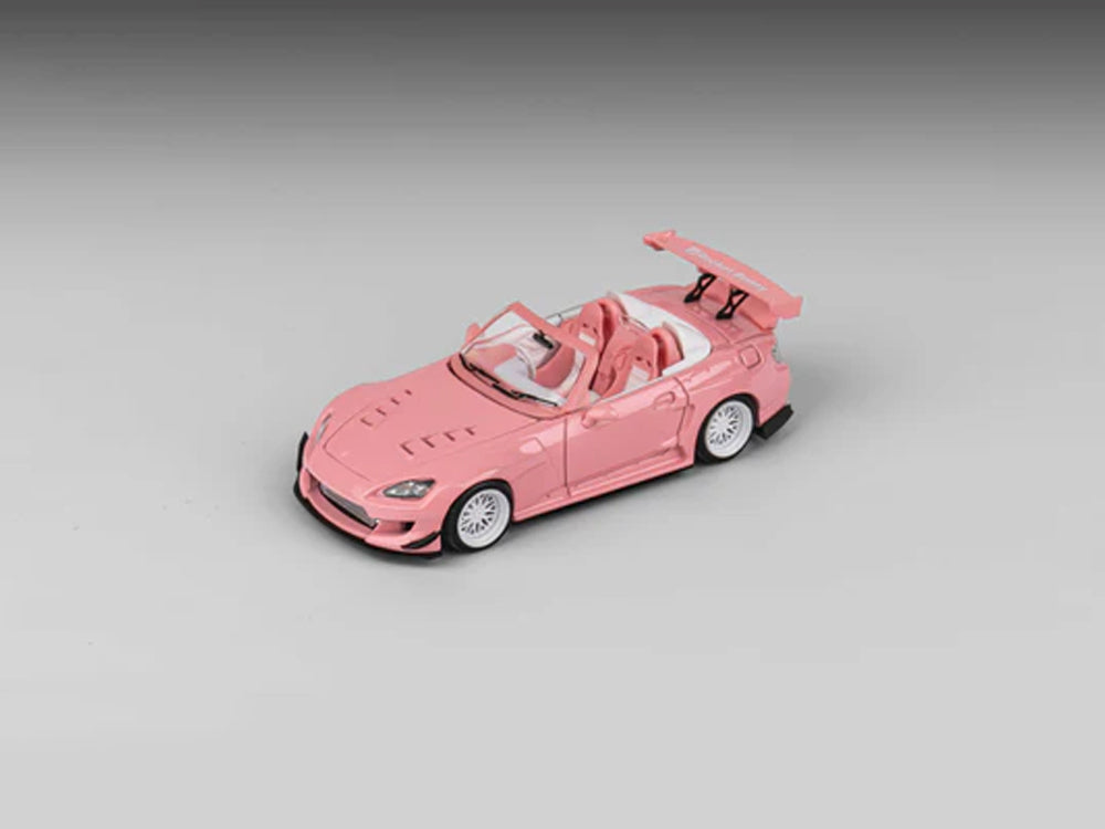 Micro Turbo 1/64 Honda S2000 Rocket Bunny Kit Metallic Pink 2025 Valentine's Day Edition