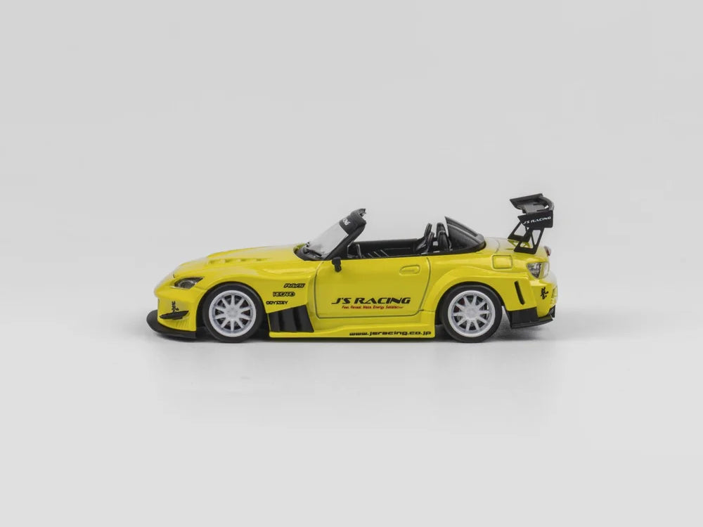 Micro Turbo 1/64 J's Racing S2000 Indy Yellow Pearl - Diecast Toyz Australia