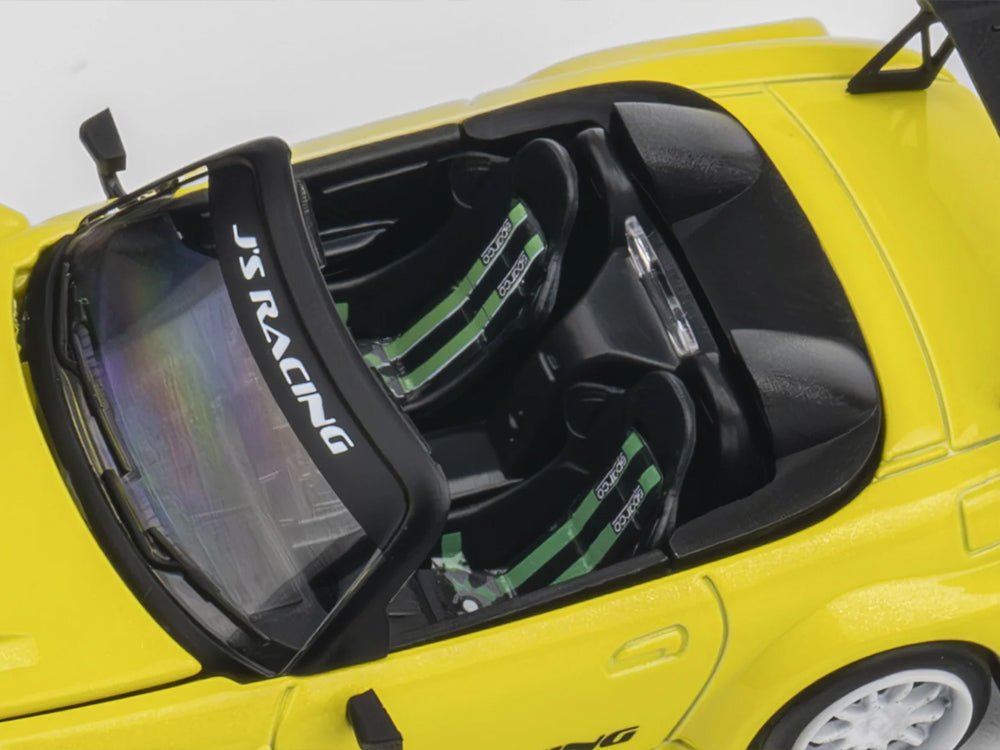 Micro Turbo 1/64 J's Racing S2000 Indy Yellow Pearl - Diecast Toyz Australia