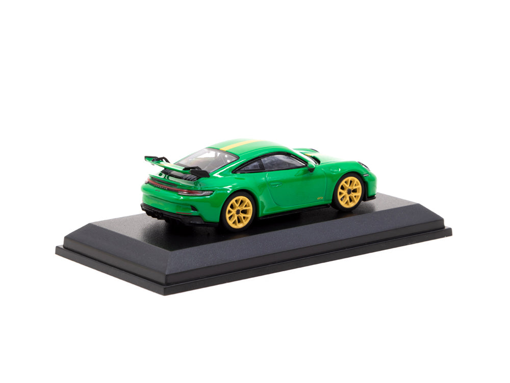 MiniChamps 1/64 Porsche 911-992 GT3 Python Green - Diecast Toyz Australia