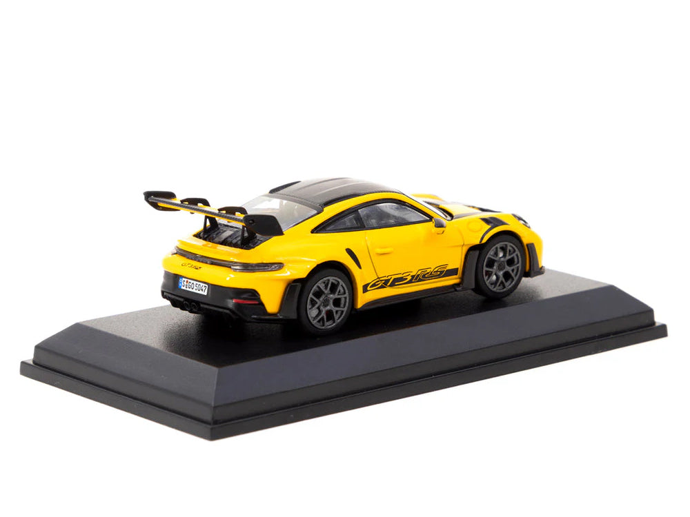 MiniChamps 1/64 Porsche 911-992 GT3 RS Signal Yellow - Diecast Toyz Australia