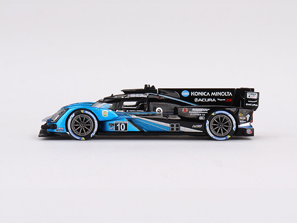 MiniGT 1/64 Acura ARX-06 GTP #10 Konica Minolta Blue/Black - Diecast Toyz Australia