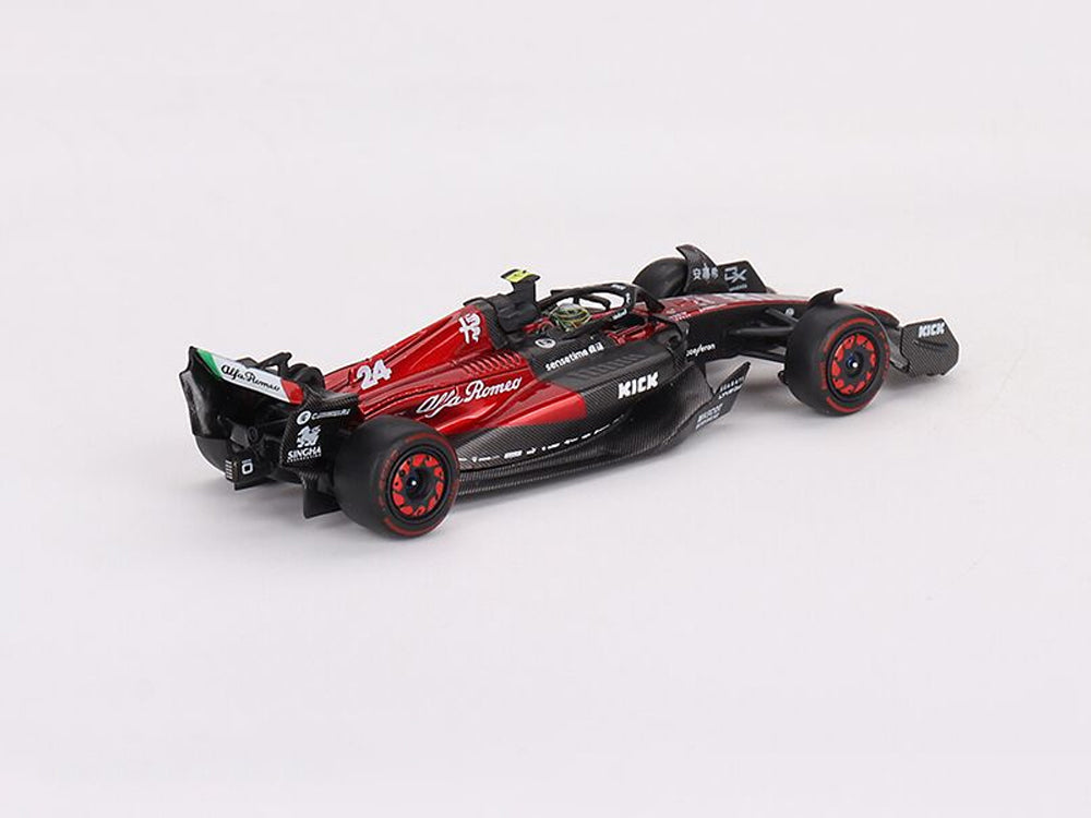 MiniGT 1/64 Alfa Romeo C43 #24 Zhou Guanyu 2023 F1 Australian GP - Diecast Toyz Australia