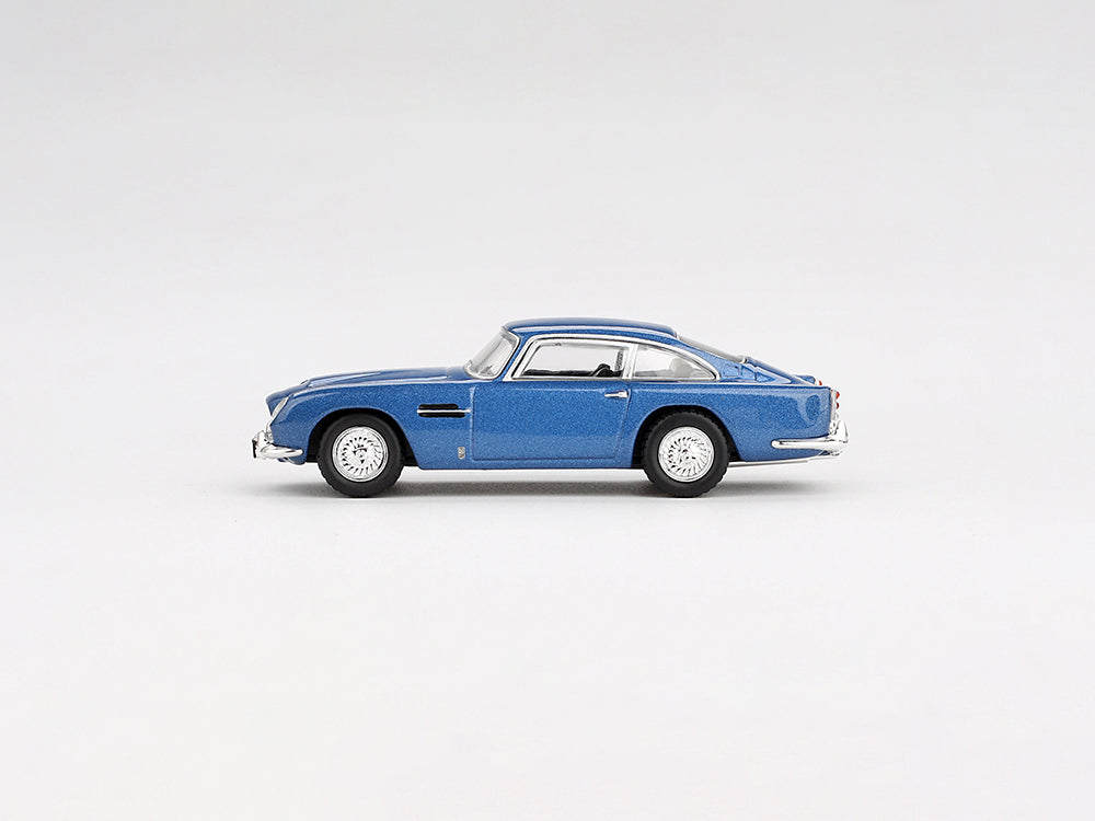 MiniGT 1/64 Aston Martin DB5 Sierra Blue - Diecast Toyz Australia