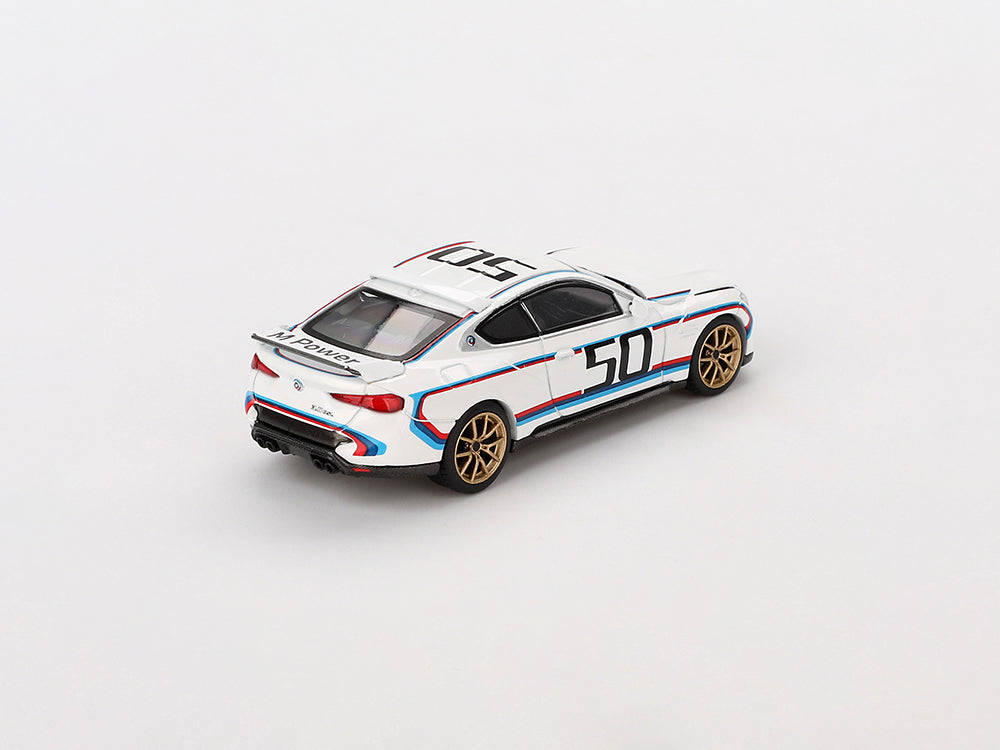 MiniGT 1/64 BMW CSL 3.0 White