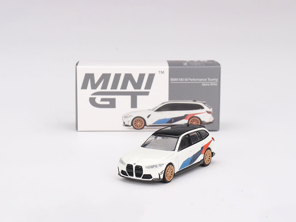 MiniGT 1/64 BMW M3 M Perforamnce Touring Alpine White