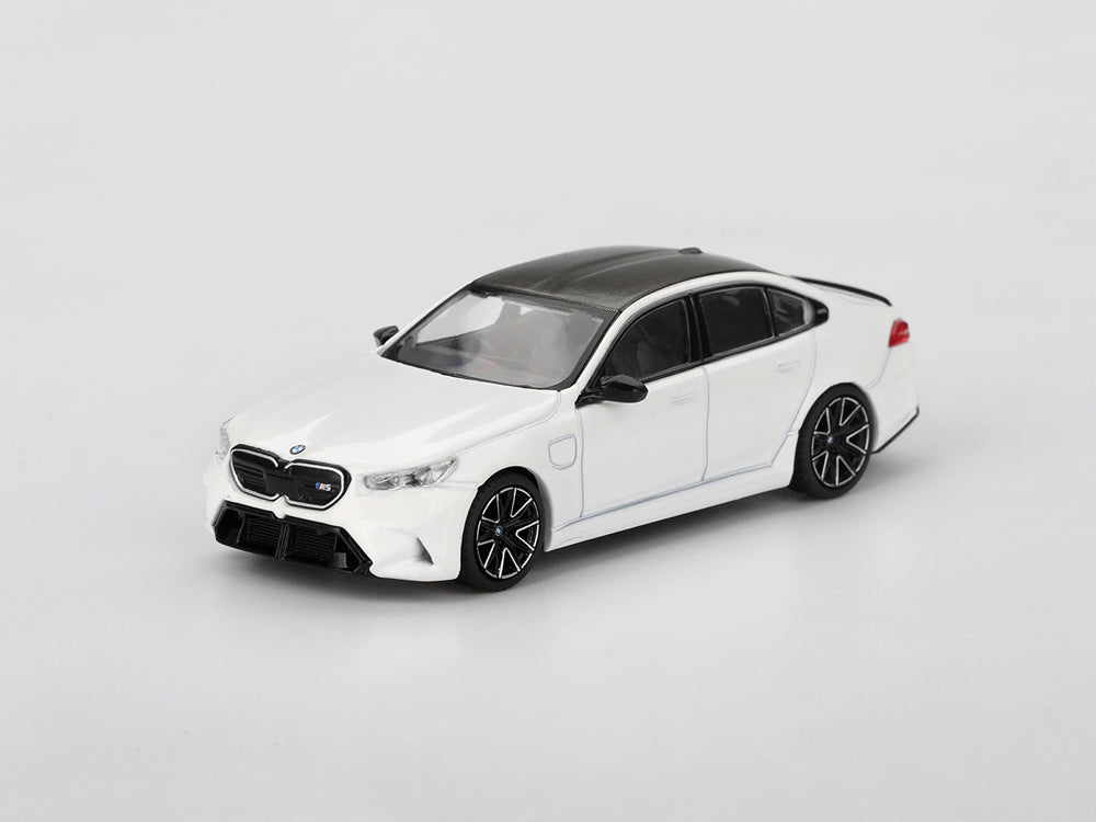 MiniGT 1/64 BMW M5 G90 Sedan Alpine White