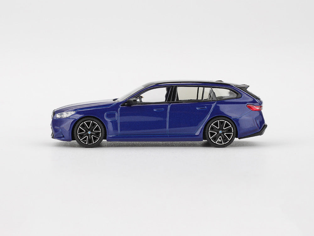 MiniGT 1/64 BMW M5 G90 Touring Marina Bay Blue Metallic - Diecast Toyz Australia