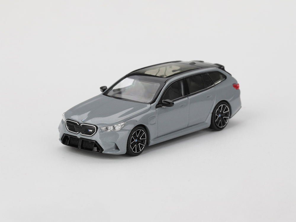 MiniGT 1/64 BMW M5 Touring G99 Brooklyn Metallic Grey