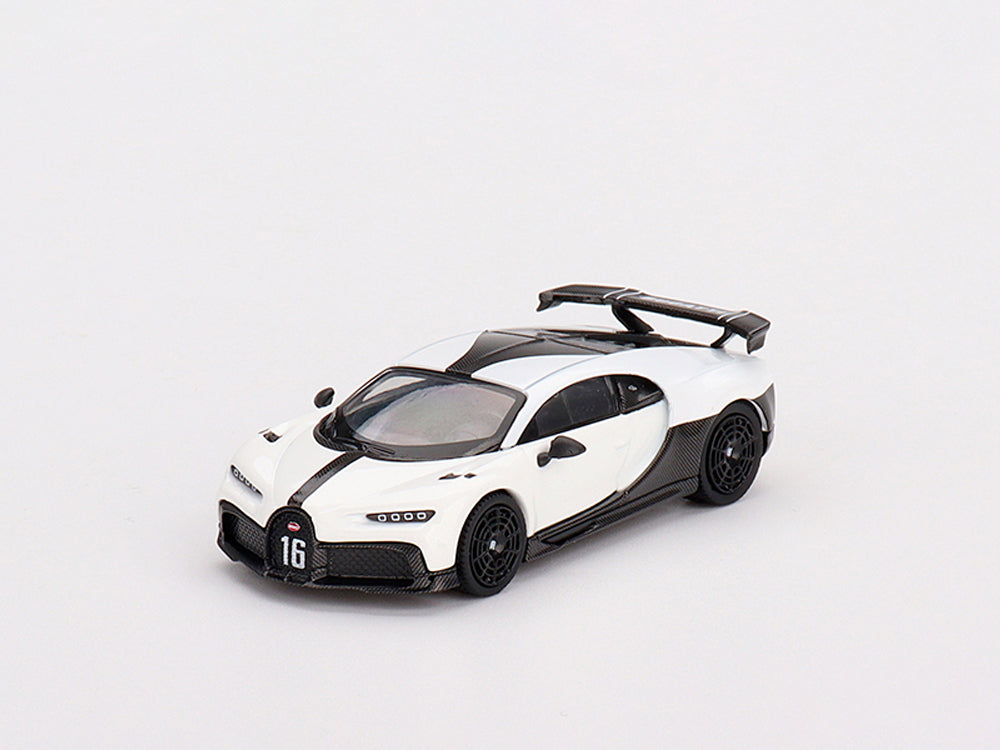 MiniGT 1/64 Bugatti Chiron Sport White - Diecast Toyz Australia