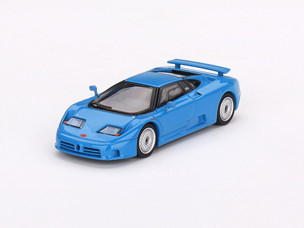 MiniGT 1/64 Bugatti EB110 GT Blu Bugatti - Diecast Toyz Australia