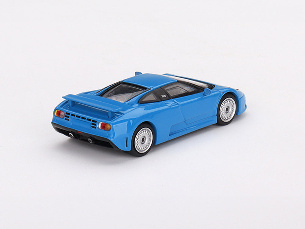 MiniGT 1/64 Bugatti EB110 GT Blu Bugatti - Diecast Toyz Australia