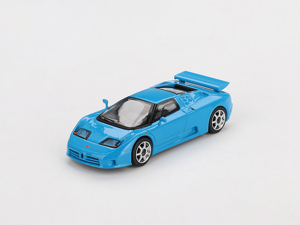 MiniGT 1/64 Bugatti EB110 Super Sport Blu Bugatti