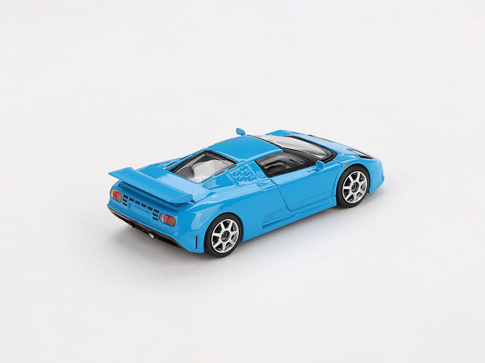 MiniGT 1/64 Bugatti EB110 Super Sport Blu Bugatti