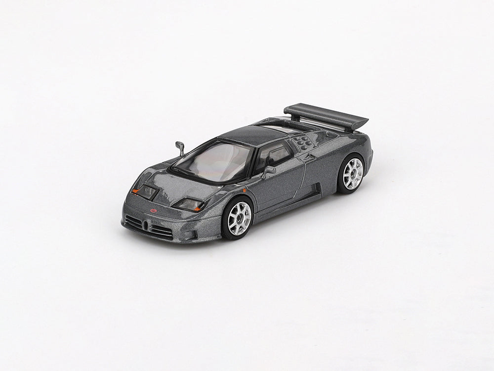 MiniGT 1/64 Bugatti EB110 Super Sport Grigio Scuro