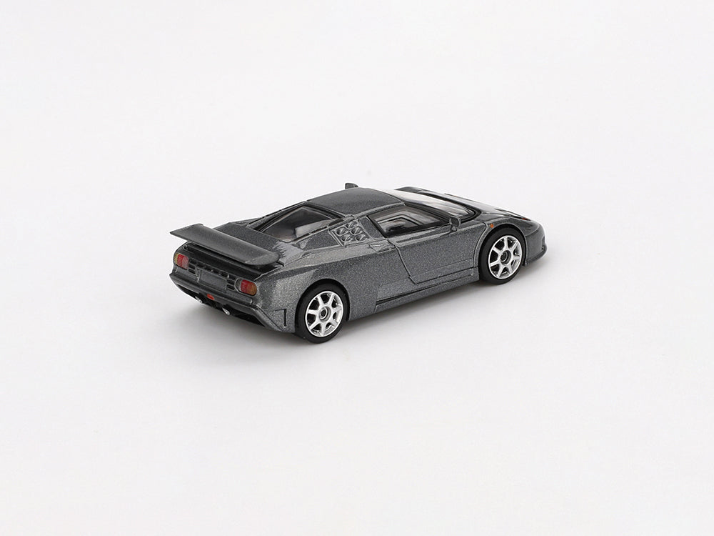 MiniGT 1/64 Bugatti EB110 Super Sport Grigio Scuro