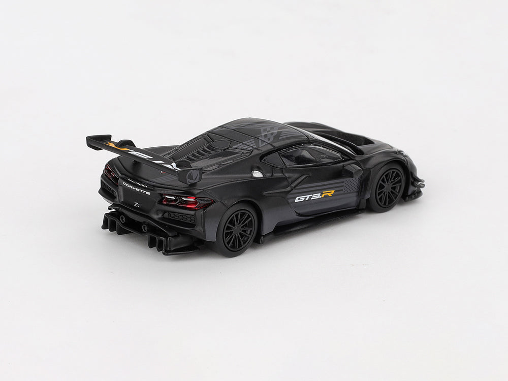 MiniGT 1/64 Chevrolet Corvette Z06 GT3.R Road America Test Car Black - Diecast Toyz Australia