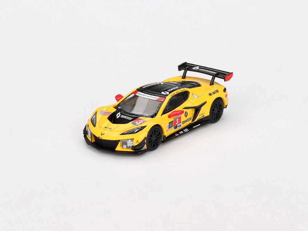 MiniGT 1/64 Chevrolet Corvette Z06 GT3.R #3 Corvette Racing by Pratt Miller Motorsports 2024 IMSA Daytona 24Hr