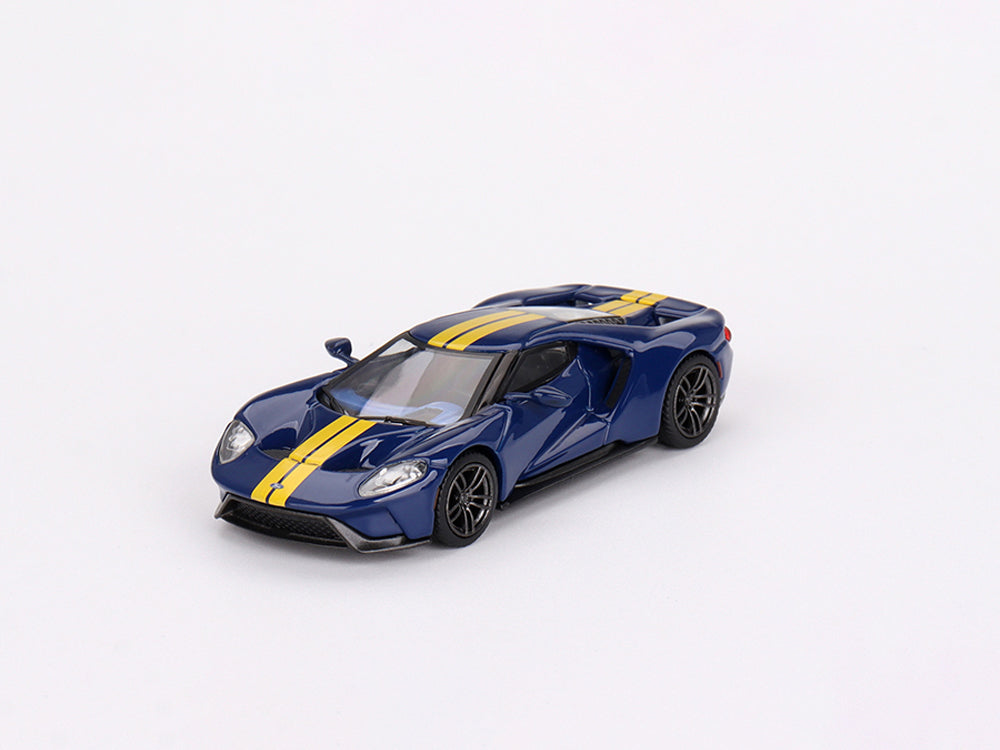 MiniGT 1/64 Ford GT Sunoco Blue - Diecast Toyz Australia