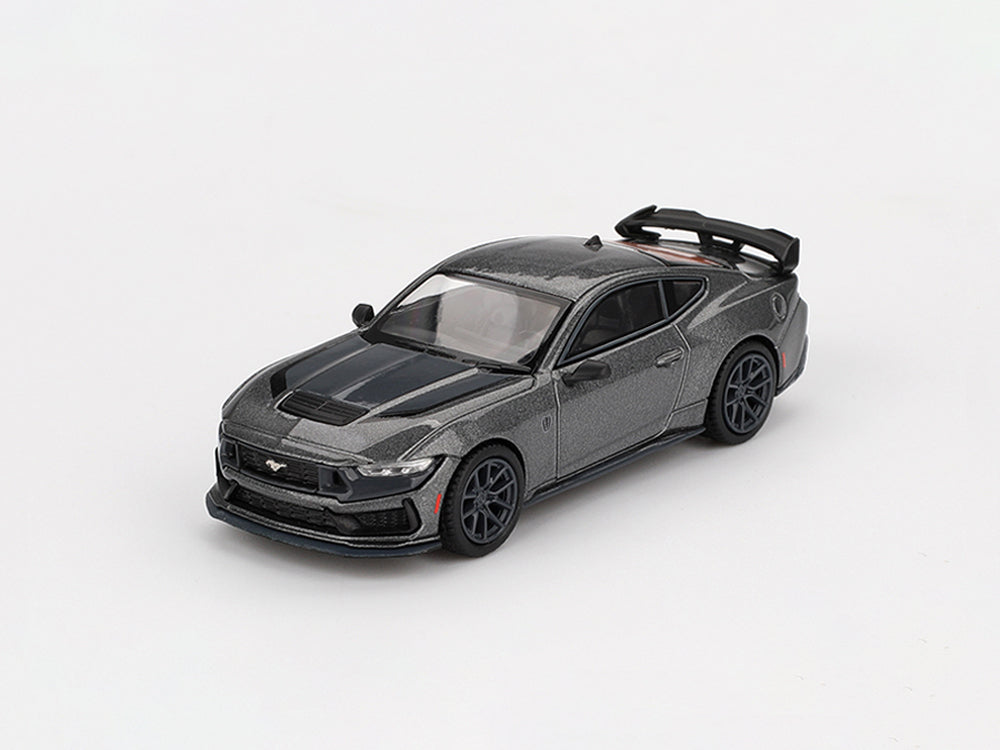 MiniGT 1/64 Ford Mustang Dark Horse 2024 Carbonized Gray