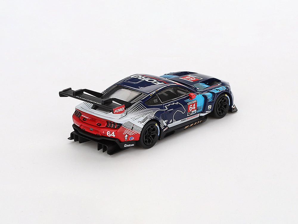 MiniGT 1/64 Ford Mustang GT3 #64 Multimatic Motorsports 2024 IMSA Daytona 24Hr