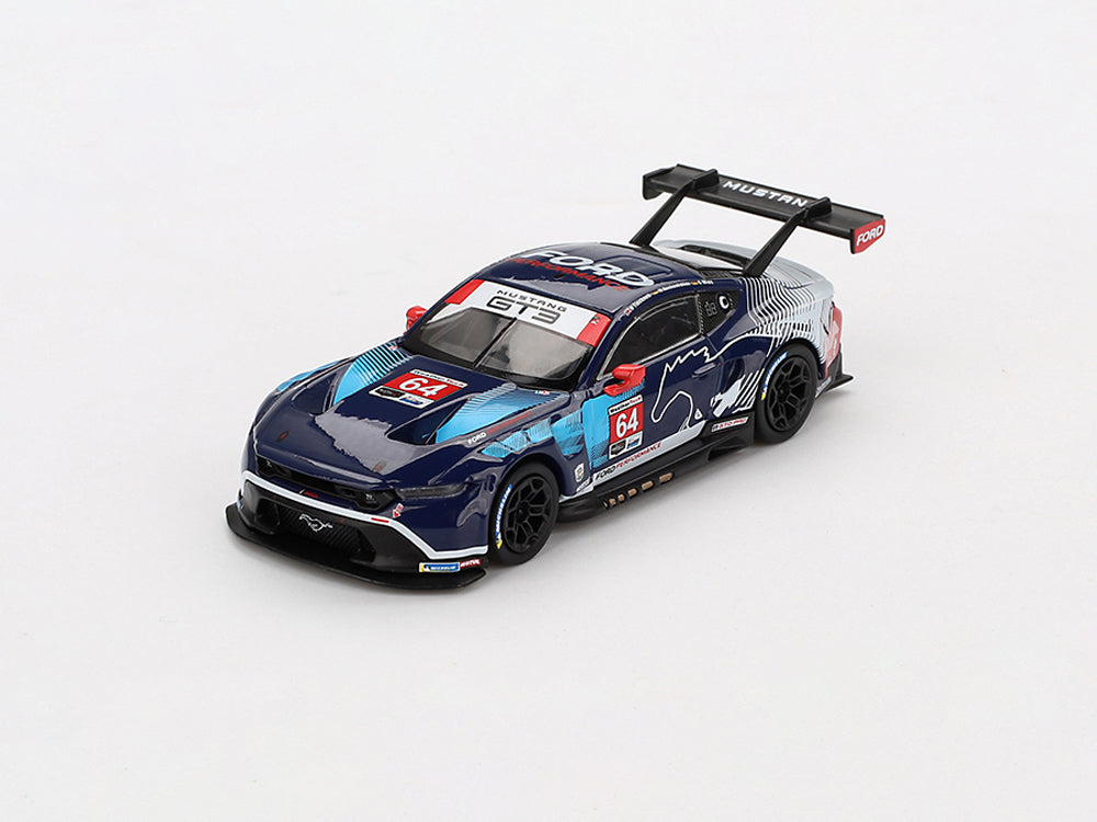 MiniGT 1/64 Ford Mustang GT3 #64 Multimatic Motorsports 2024 IMSA Daytona 24Hr