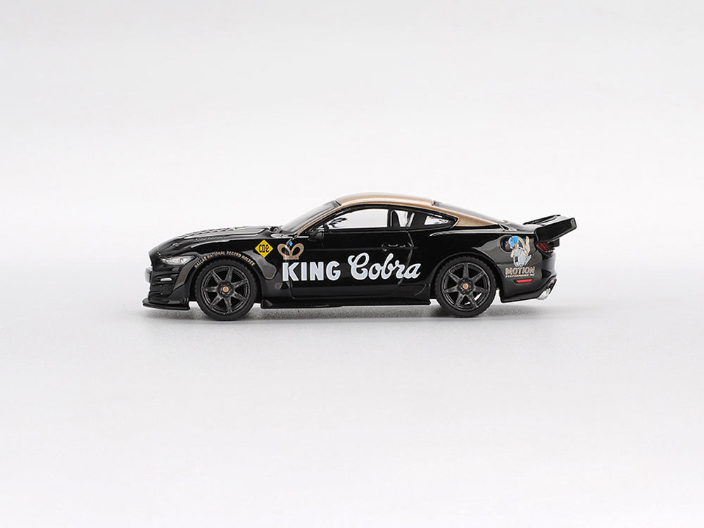 MiniGT 1/64 Ford Mustang Shelby GT500 Dragon Snake Concept Black/Gold