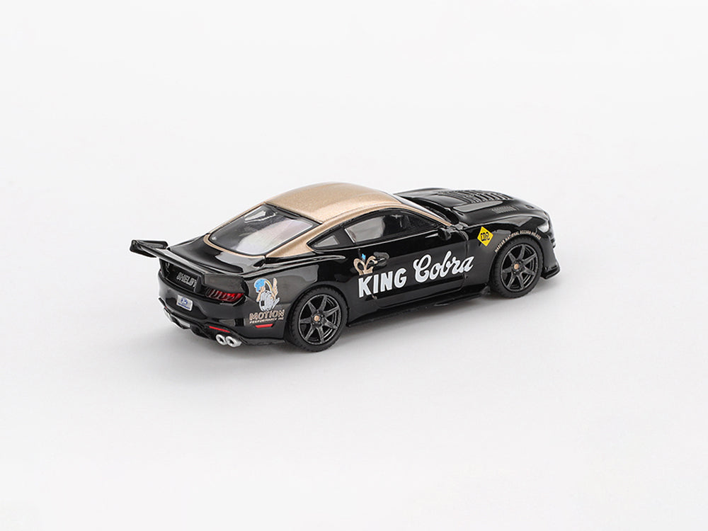 MiniGT 1/64 Ford Mustang Shelby GT500 Dragon Snake Concept Black/Gold