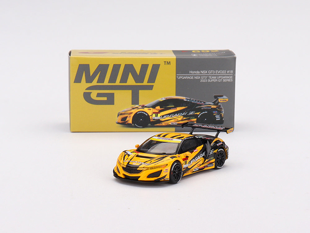 MiniGT 1/64 Honda NSX GT3 EVO22 #18 "Upgarage NSX GT3" Team Upgarage 2023 Super GT Series - Diecast Toyz Australia