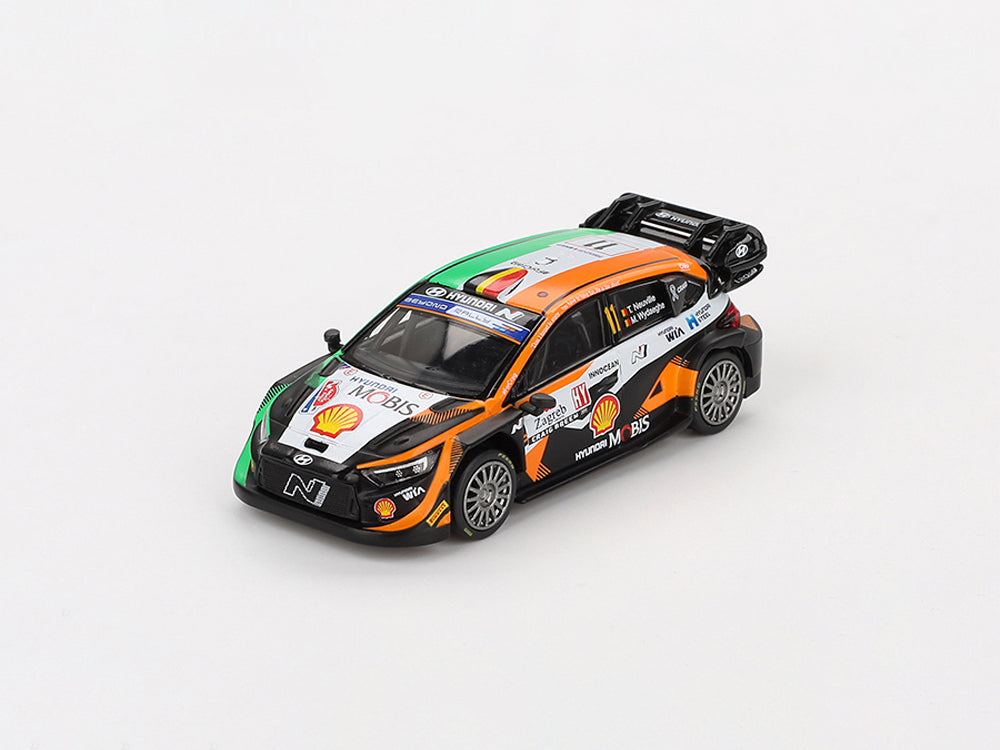 MiniGT 1/64 Hyundai i20n Rally 1 Hybrid #11 2023 Rally Croatia Power Stage Winner