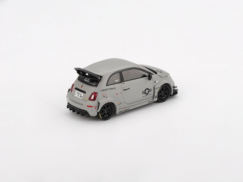 MiniGT 1/64 LB-Works X Abas Works ABARTH 595 Fighters Grey