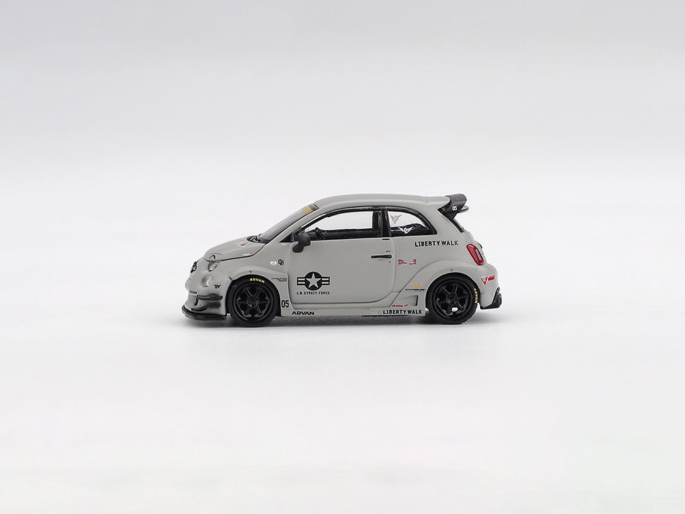 MiniGT 1/64 LB-Works X Abas Works ABARTH 595 Fighters Grey