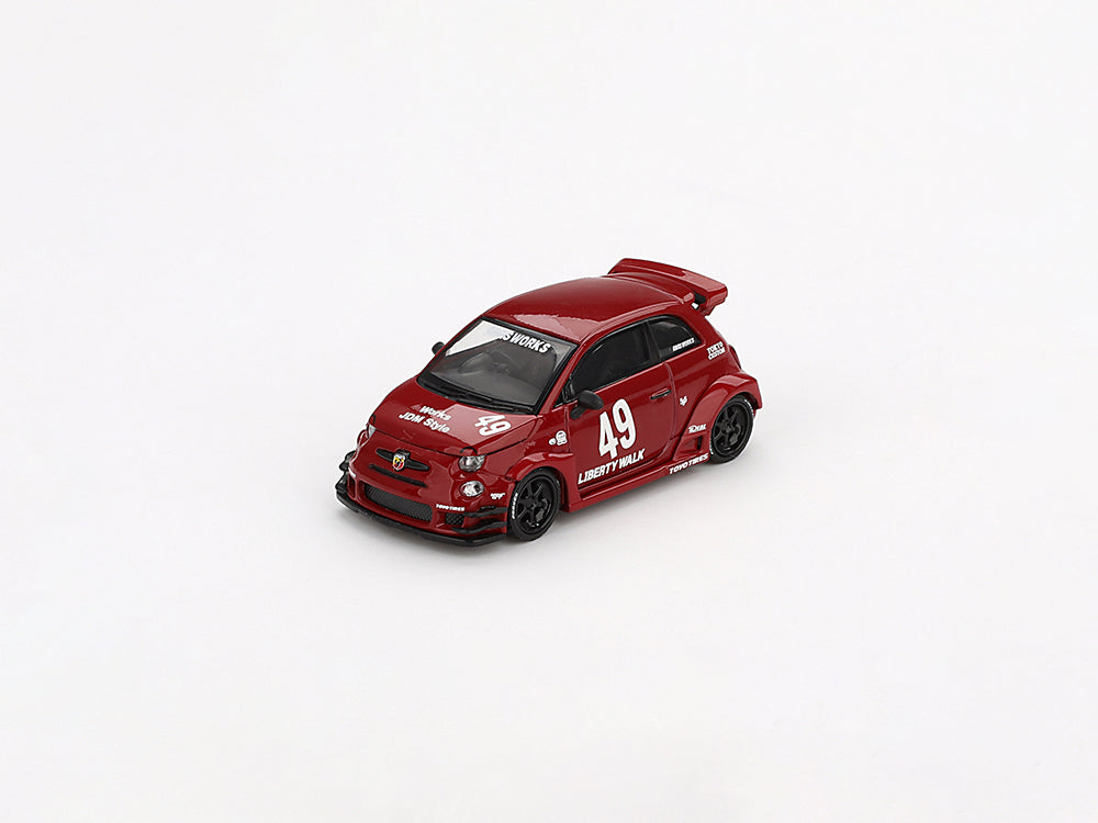 MiniGT 1/64 LB-Works X Abas Works ABARTH 595 Red