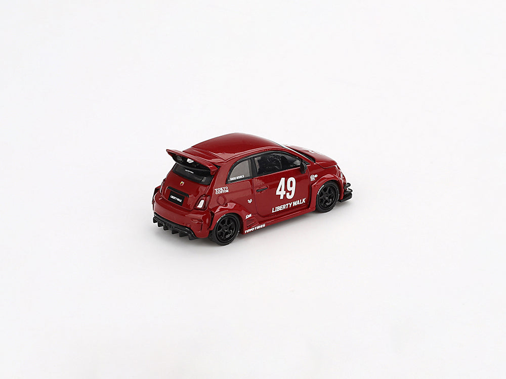 MiniGT 1/64 LB-Works X Abas Works ABARTH 595 Red