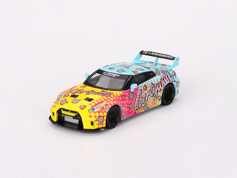 MiniGT 1/64 LB Silhouette Works GT Nissan 35GT-RR Ver.1 LBWK Kuma - Diecast Toyz Australia