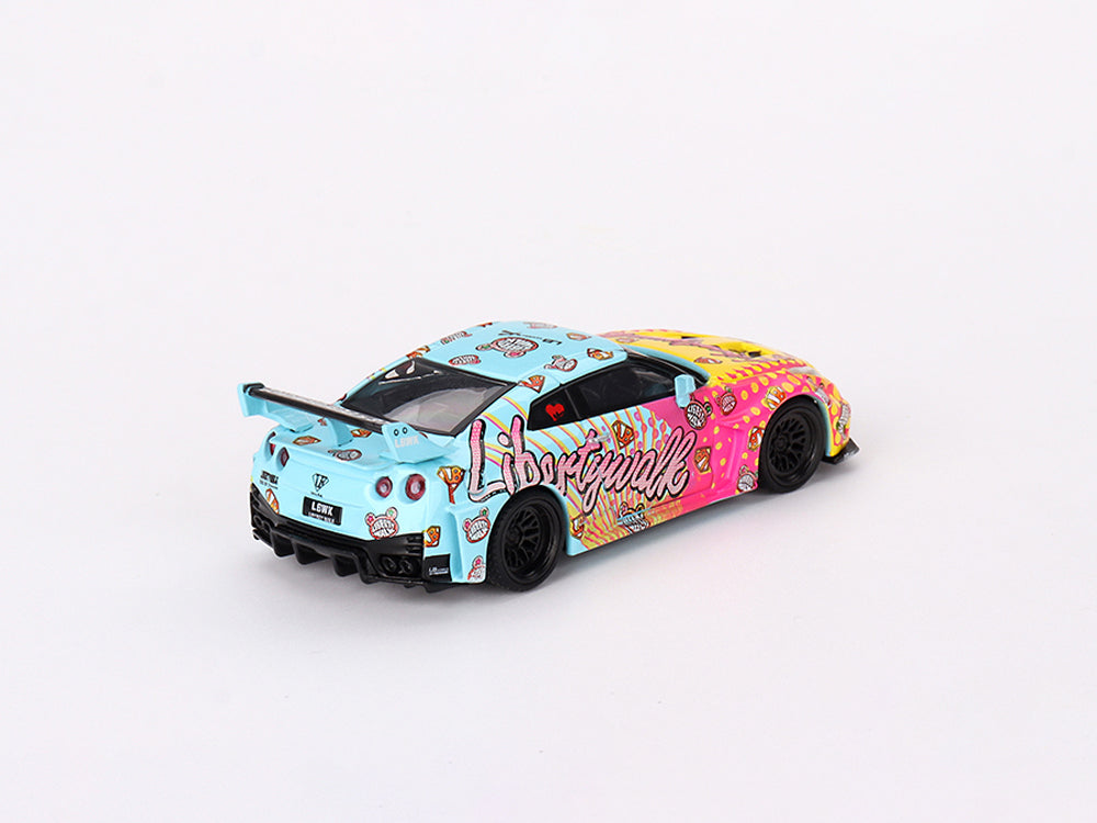 MiniGT 1/64 LB Silhouette Works GT Nissan 35GT-RR Ver.1 LBWK Kuma - Diecast Toyz Australia