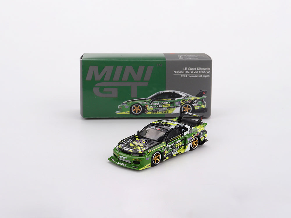MiniGT 1/64 LB Super Silhouette S15 Silvia LBWK 2024 Formula Drift