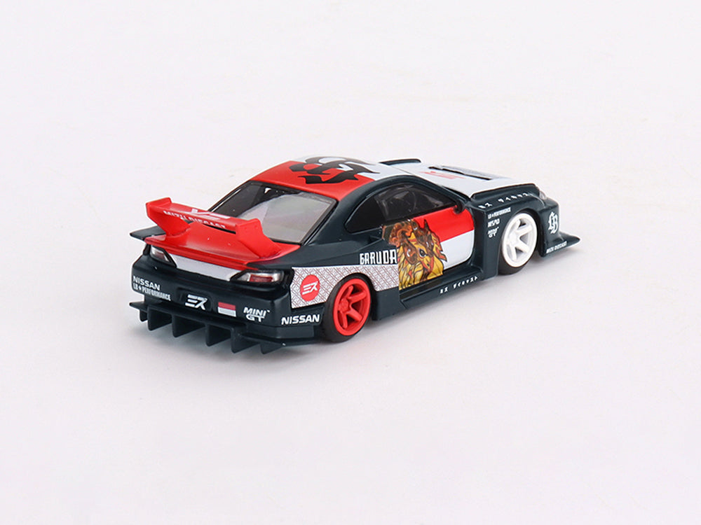 MiniGT 1/64 LB Super Silhoutte Nissan Silvia S15 GARUDA - Diecast Toyz Australia