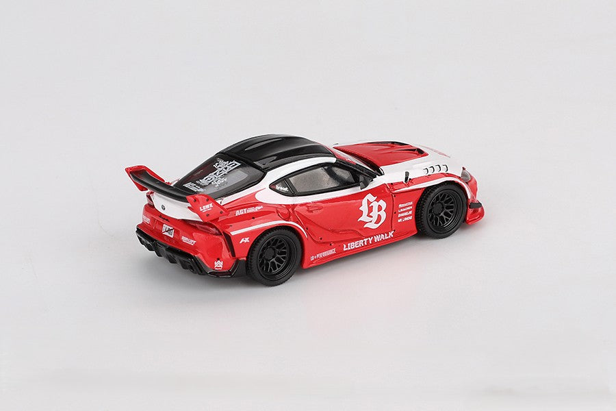 MiniGT 1/64 LB★WORKS Toyota GR Supra Red/White