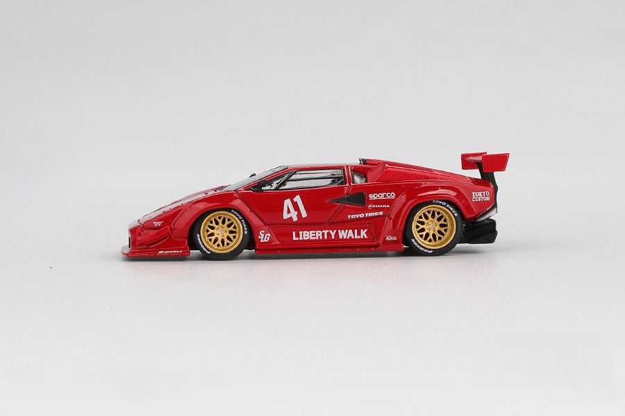 MiniGT 1/64 Lamborghini Countach LB-WORKS Red
