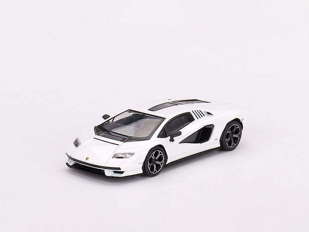 MiniGT 1/64 Lamborghini Countach LPI 800-4 Bianco Siderale - Diecast Toyz Australia