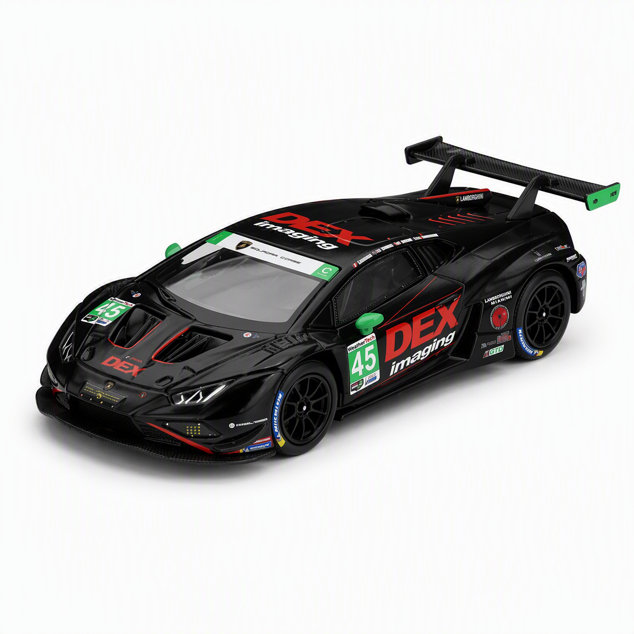 MiniGT 1/64 Lamborghini Huracan GT3 EVO 2 #45 DEX Imaging 2024 IMSA Daytona 24Hr - Diecast Toyz Australia