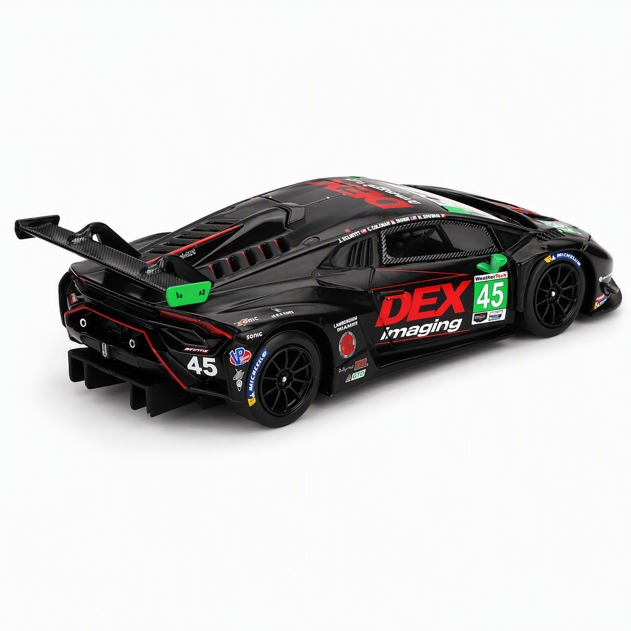 MiniGT 1/64 Lamborghini Huracan GT3 EVO 2 #45 DEX Imaging 2024 IMSA Daytona 24Hr - Diecast Toyz Australia