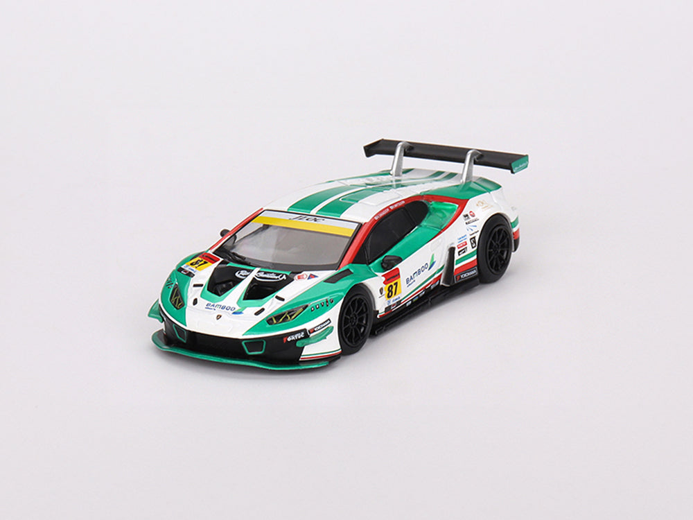 MiniGT 1/64 Lamborghini Huracan GT3 EVO 2 #87 Bamboo Airways Lamborghini GT3 JLOC2023 Super GT Series - Diecast Toyz Australia