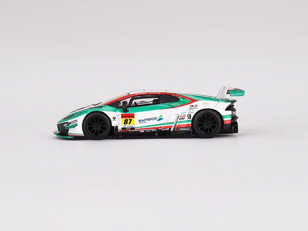 MiniGT 1/64 Lamborghini Huracan GT3 EVO 2 #87 Bamboo Airways Lamborghini GT3 JLOC2023 Super GT Series - Diecast Toyz Australia