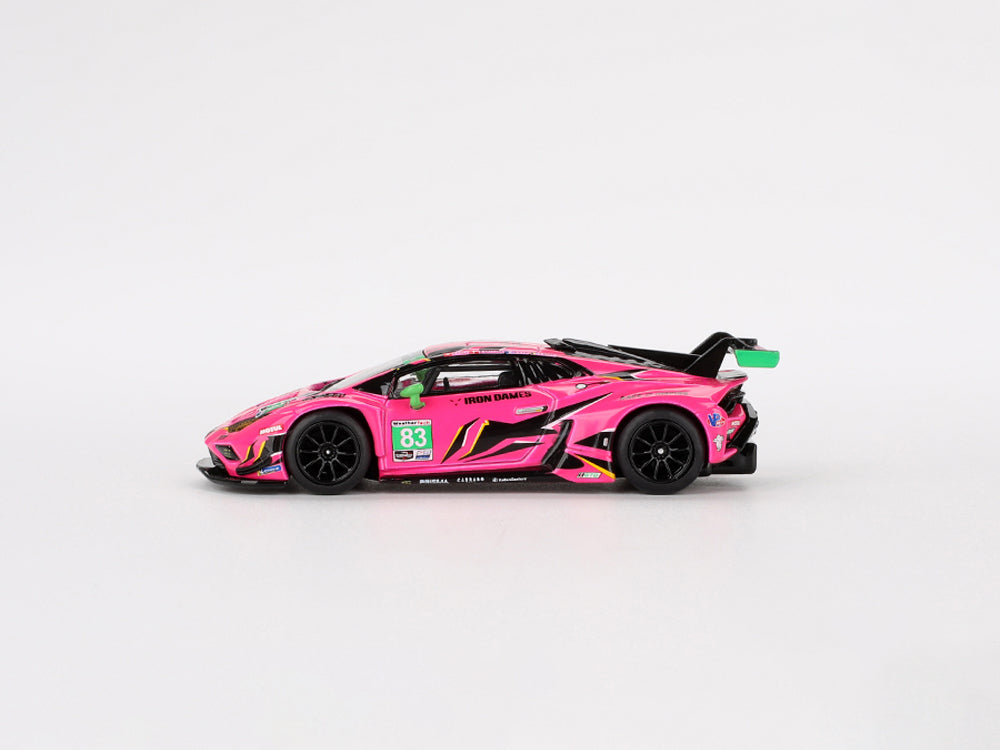 MiniGT 1/64 Lamborghini Huracan GT3 EVO 2 #83 Iron Dames IMSA 2023 Daytona 24hrs